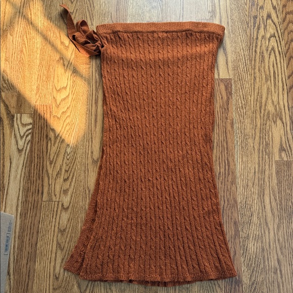 Current AIR Los Angeles ribbed knit wrap skirt - Picture 5 of 5